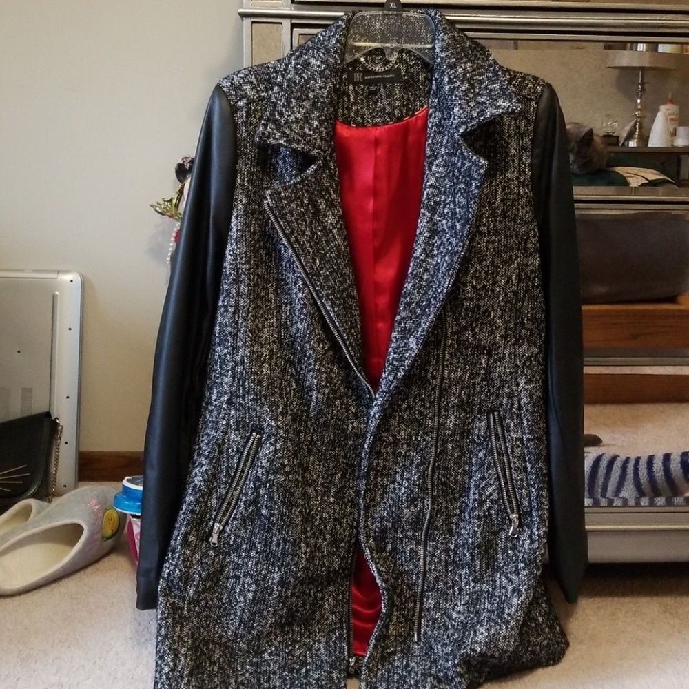 INC tweed jacket